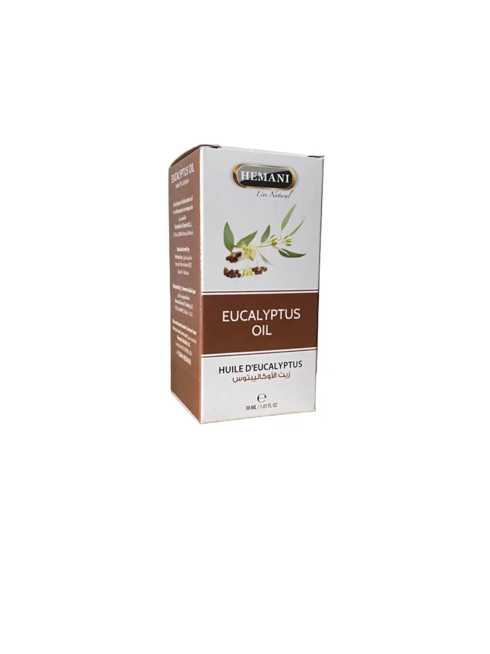 Huile d’eucalyptus - 30ml - zit el kalitous - kalitoos - زيت الأوكالبتوس THE ORIENTAL HERBORIST