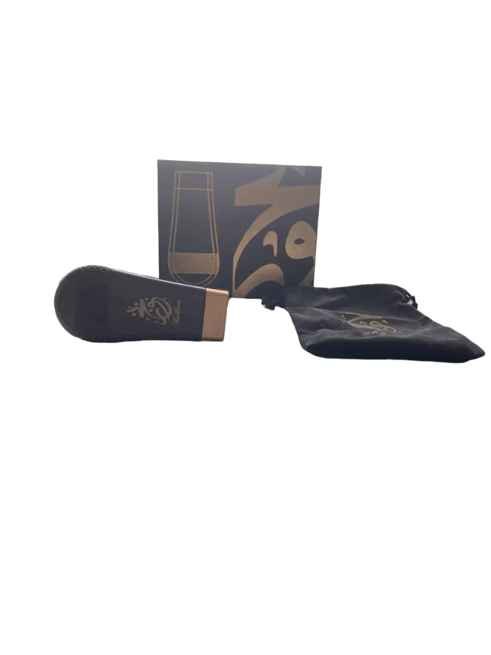 Brûle-encens portable électronique - coffret avec chargeur usb - noir et doré - brûleur THE ORIENTAL HERBORIST