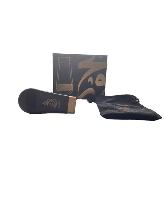 Brûle-encens portable électronique - coffret avec chargeur usb - noir et doré - brûleur THE ORIENTAL HERBORIST