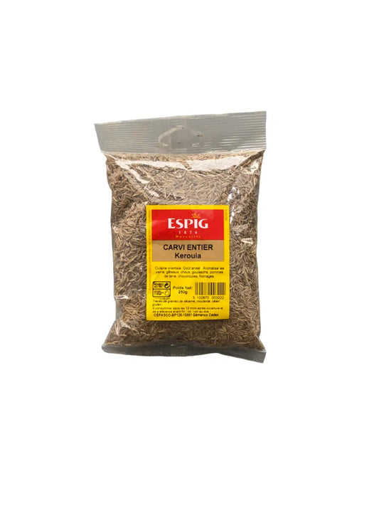 Carvi entier - karouia - 250g - kerwiya - كروية - karwiya THE ORIENTAL HERBORIST