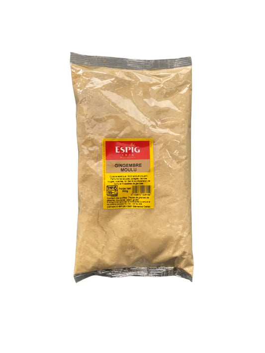 Gingembre moulu - 500g - الزنجبيل المطحون - zanjabil THE ORIENTAL HERBORIST