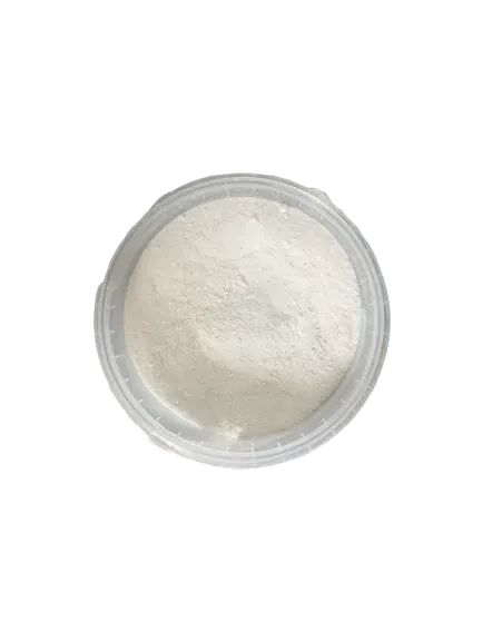Toutiya natural deodorant powder in white color shown in clear container, 30g floral-scented antiperspirant product