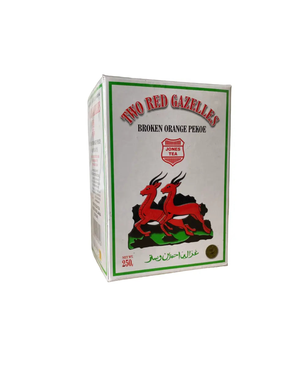 Thé noir de Ceylan - Two red gazelles - broken orange pekoe - jones tea - 250g THE ORIENTAL HERBORIST