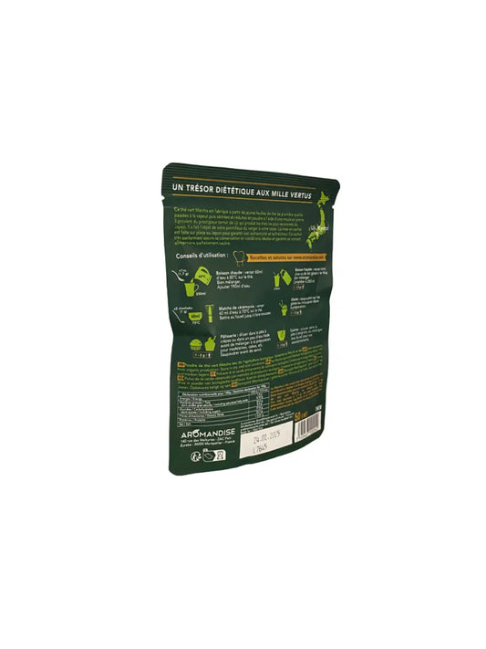 Poudre de matcha - 50g - thé vert - perte de poids - saut d'humeur - calme - anti stress anxiété sérénité theoriental herborist