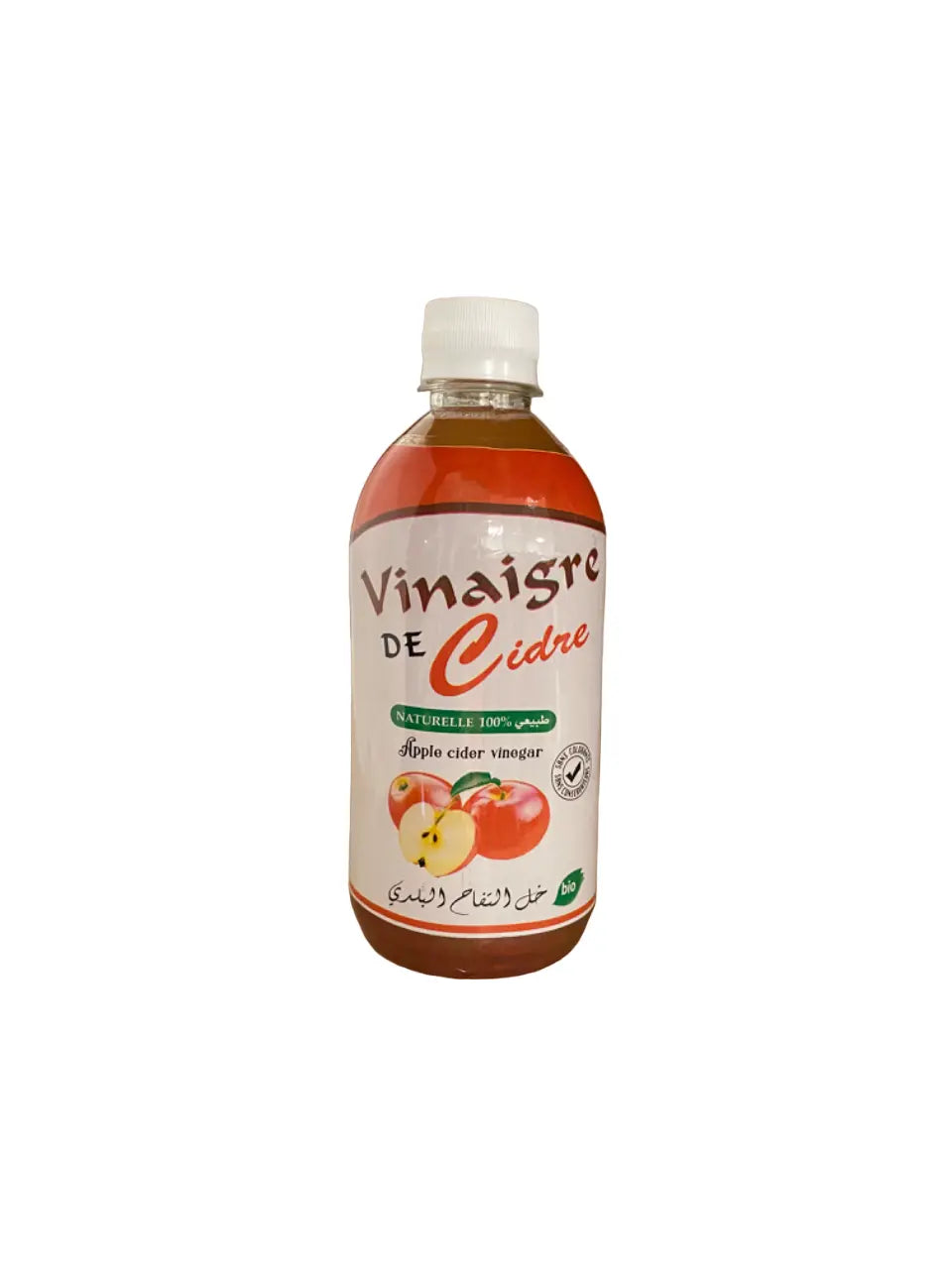 Vinaigre de cidre - naturelle 100% - bio - sans conservateurs ni colorants - خل التفاح البلدي THE ORIENTAL HERBORIST