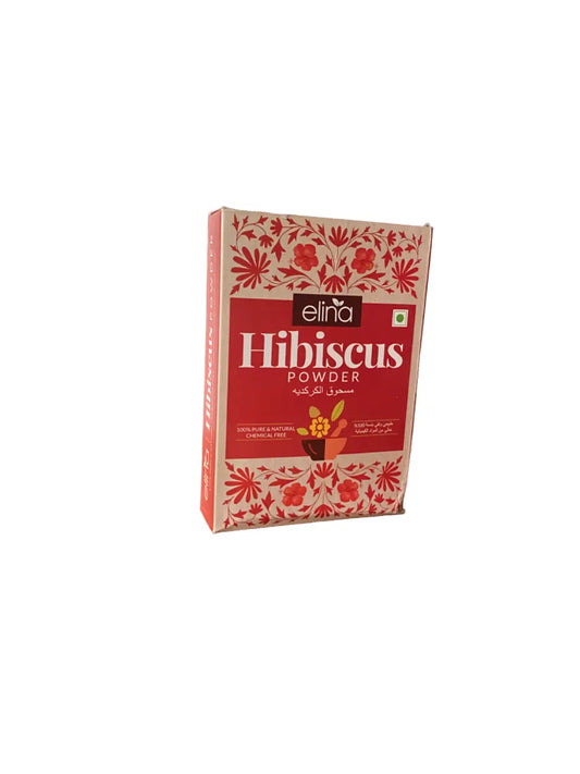 Poudre d’Hibiscus - 100g - masque capillaire - karkadé - 100% pur et naturel - elina - مسحوق الكركديه THE ORIENTAL HERBORIST