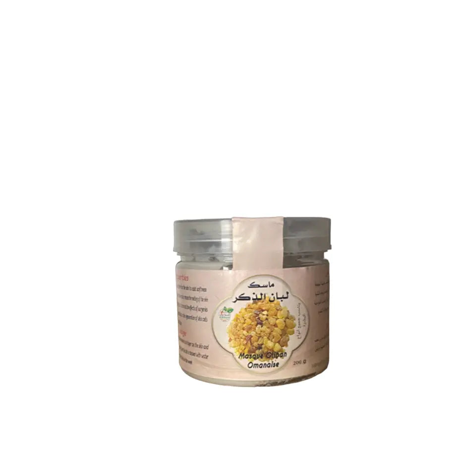 Masque visage à l’oliban - cosmétique - 200ml - ماسك باللبان - loubane - louban THE ORIENTAL HERBORIST