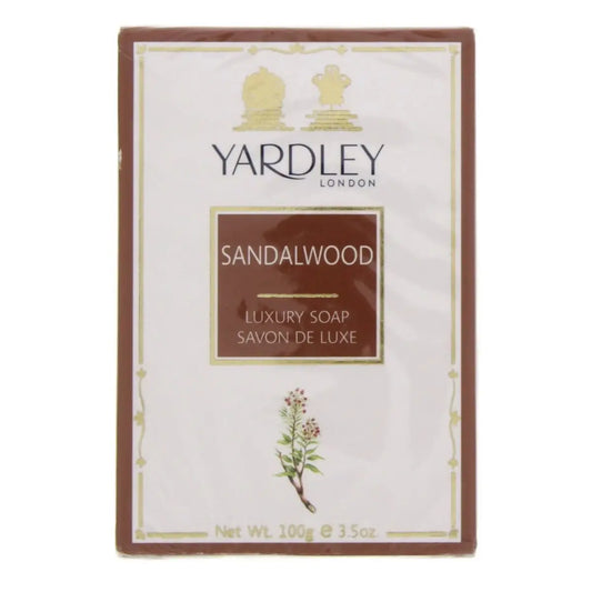 Yardley Sandalwood Luxury Soap 100 g THE ORIENTAL HERBORIST