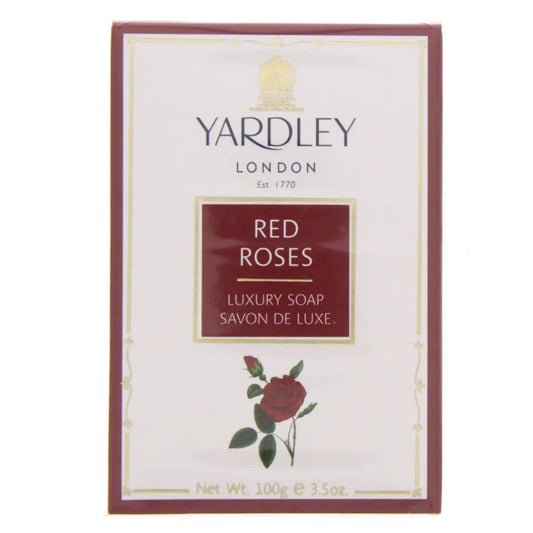 Yardley Red Roses Luxury Soap 100 g THE ORIENTAL HERBORIST