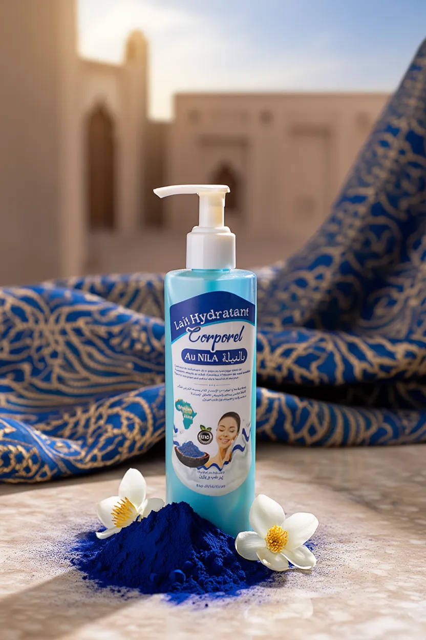 Lait corps hydratant au nila - flacon pompe - crème