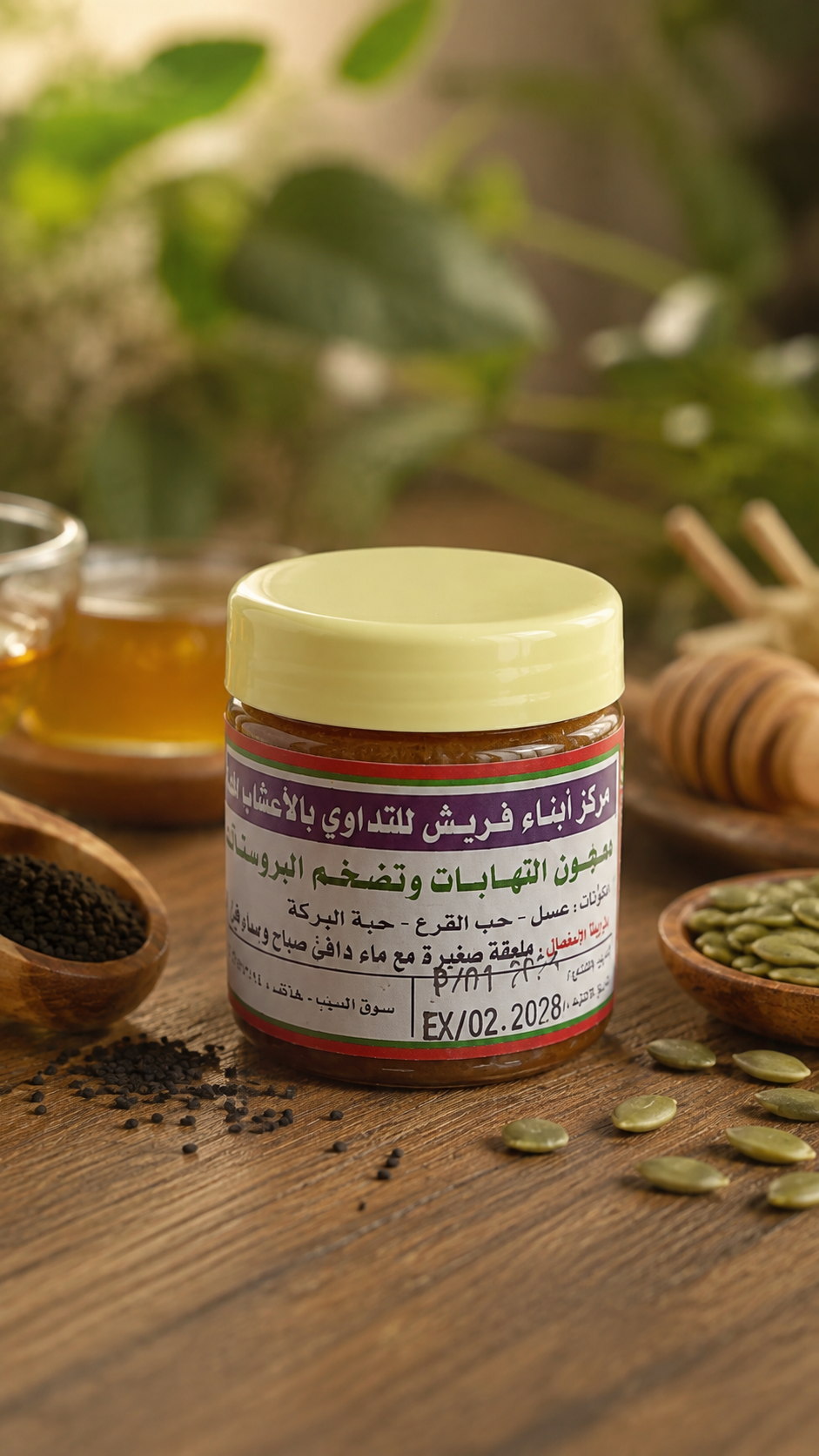 Traditional Herbal & Honey Blend – Premium Natural Preparation