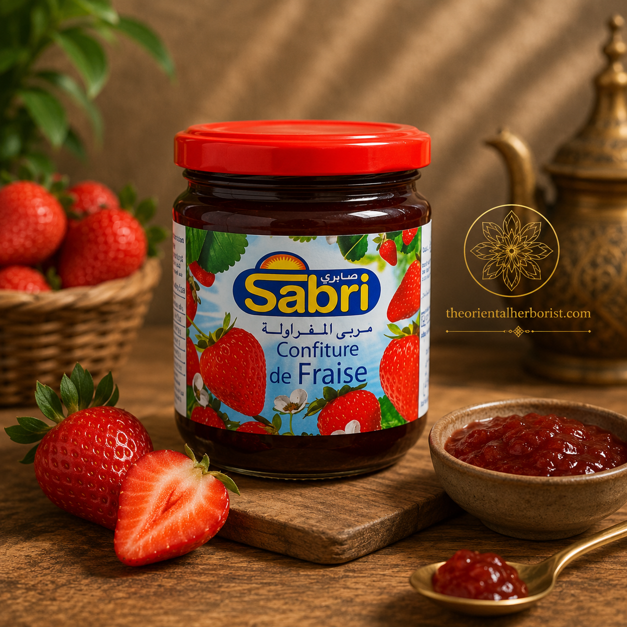 Confiture de Fraise Sabri – Confiture Algérienne Authentique