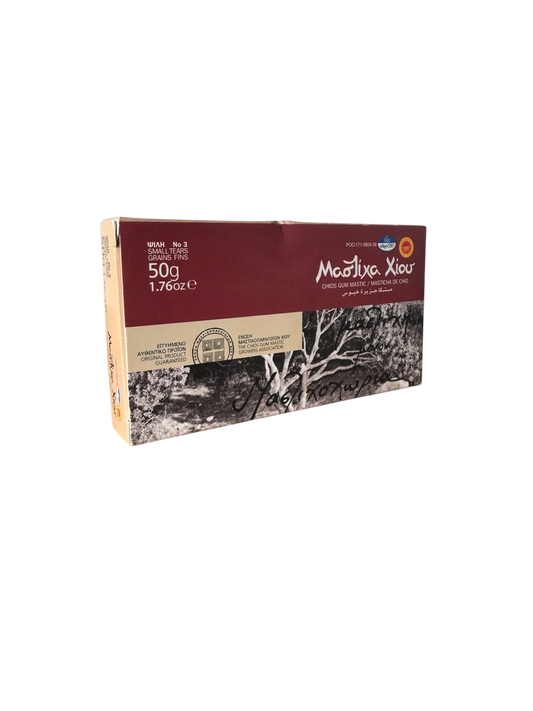 Mastic grec - 50g - Maotixa Xiou - grains fins n°3 - masticha de chio authentique - مستكا جزيرة خيوس THE ORIENTAL HERBORIST