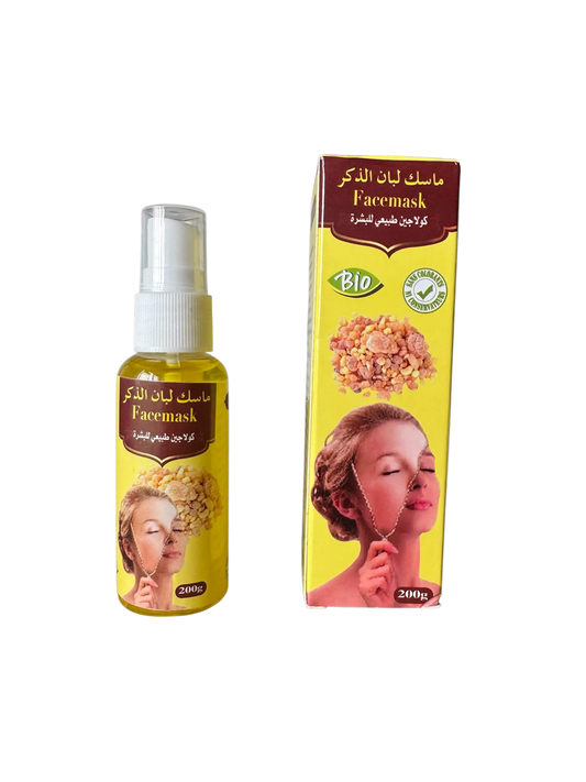 Spray visage à l’oliban - loubane dakar - bio - 40ml - collagène naturel theoriental herborist