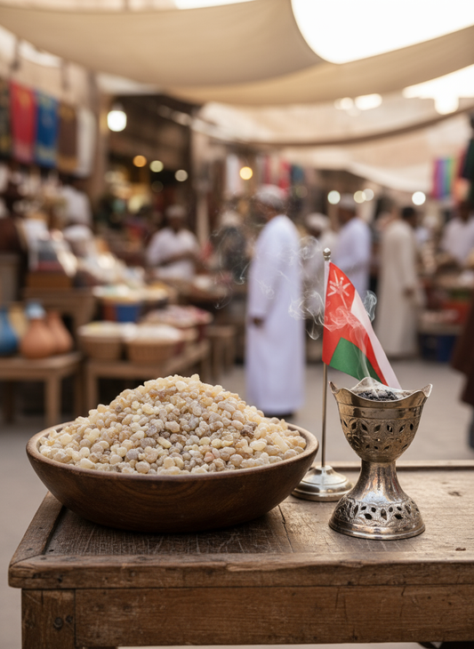 Edible frankincense hawjari - 30g - Sultanate of Oman - Salalah - louban houjari - اللبان الحوجري - howjari - hojari