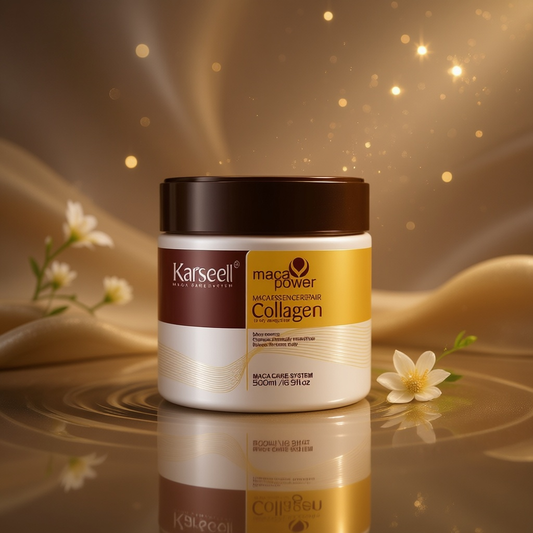 Karseell - Maca Power - hair mask - 500ml 16.9fl.oz - maca essence repair collagen