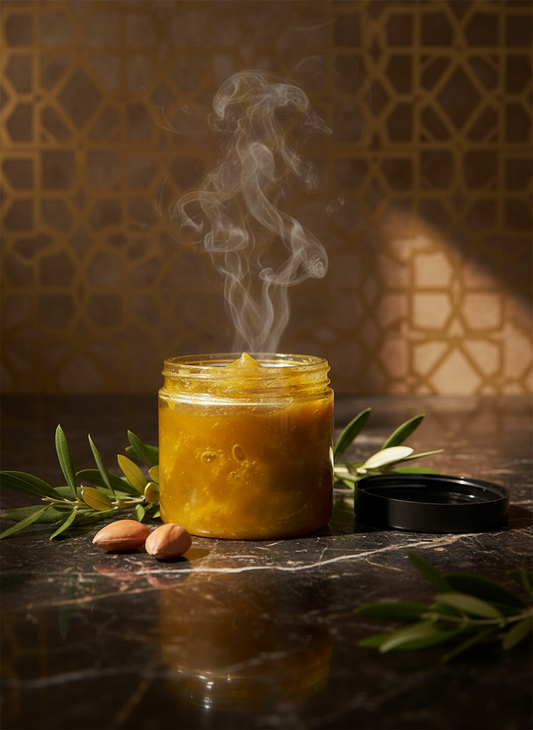 Oriental black soap - 250g - صابون البلدي - household, facial care, body, anti-acne - cleansing, purifying - 100% natural - Saboune beldi