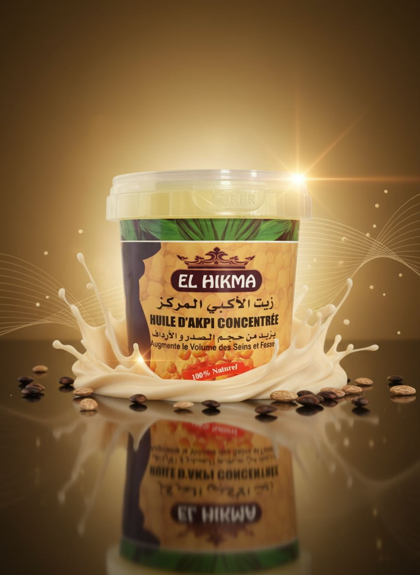 Concentrated akpi oil - butter - 120ml - زيت الأكبي المركز