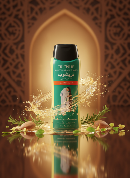 Shampoing aux plantes Trichup anti chute - 200ml - sans dioxane, ni SLS ni parabens - تريشوب الشامبوالعشبي ـ لمنع تساقط الشعر