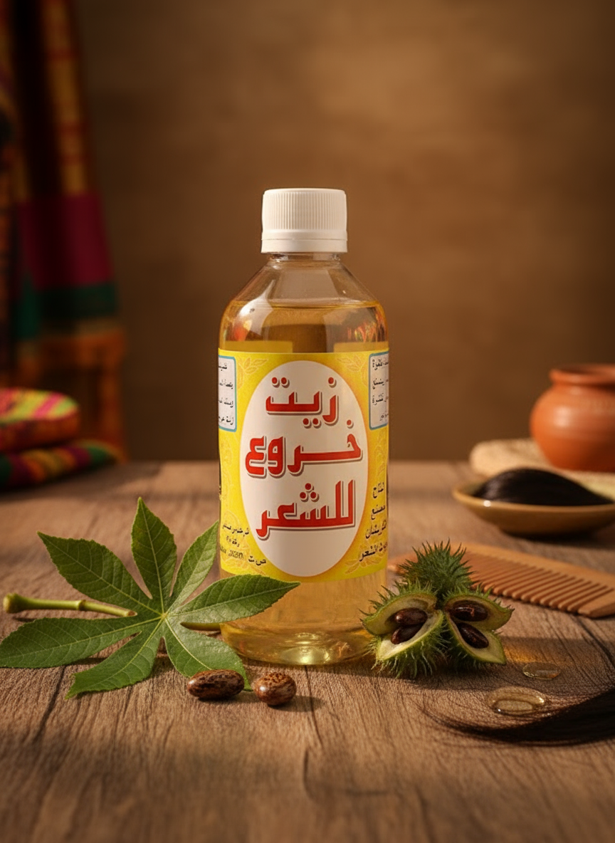 Huile de ricin - 60ml - زيت الخروع