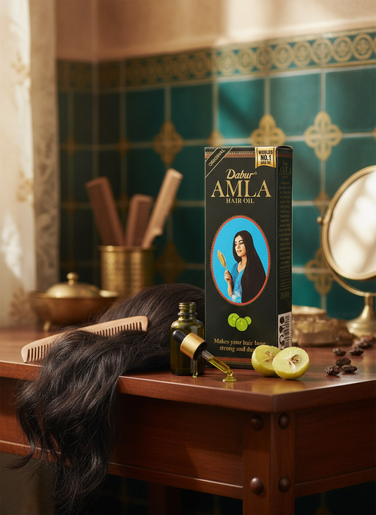 Dabur - Amla oil - hair oil - 100ml or 200ml - زيت أملا
