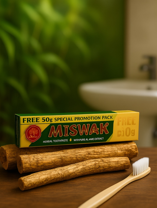 Dentifrice Miswak - dabur - hygiène dentaire - halal - المسواك