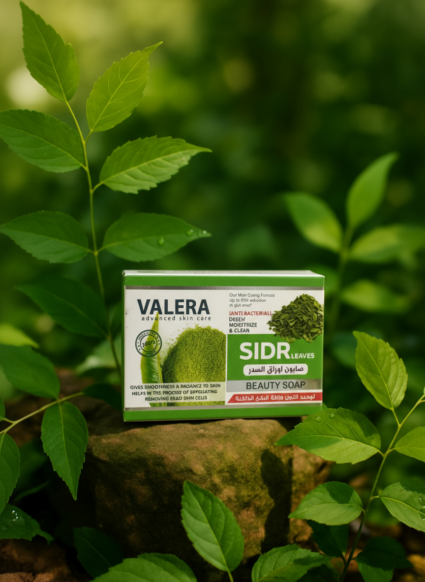 Savon au Sidr - feuilles de jujubier - Nettoie et hydrate la peau - 100% premium quality - Valera