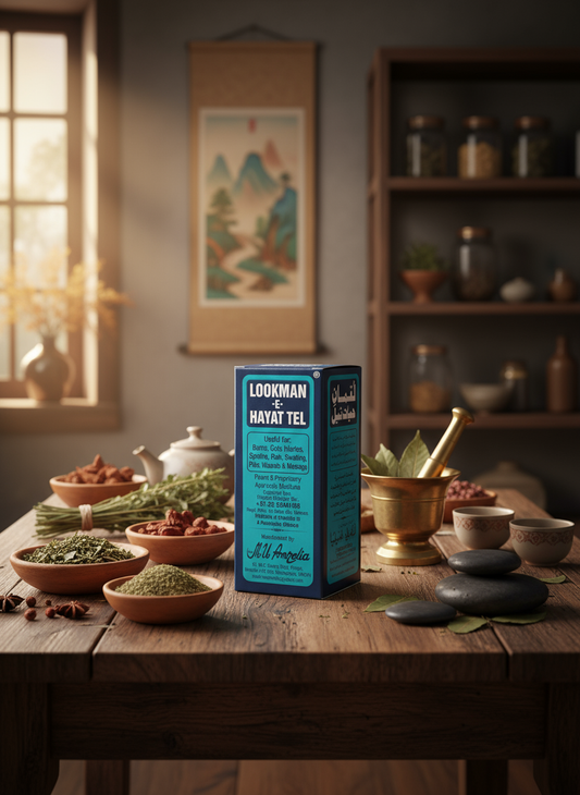 Lookman hayat tel - 50ml - لقمان حيات تيل