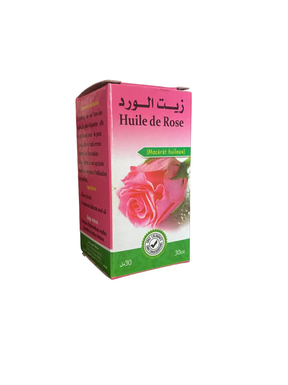 Huile de rose - 30ml - زيت الورد THE ORIENTAL HERBORIST