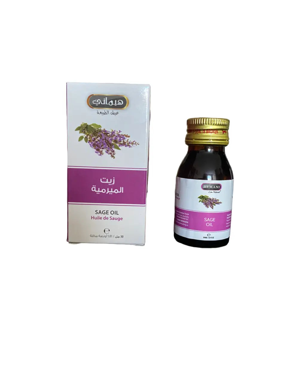 Huile de sauge - 30 ml - زيت الميرمية THE ORIENTAL HERBORIST