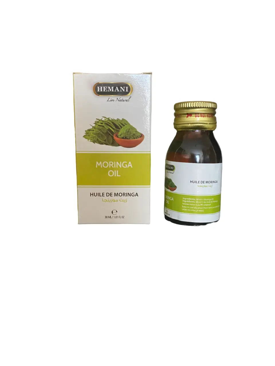 Huile de moringa - 30ml - zit el moringa - zayt - theoriental herborist