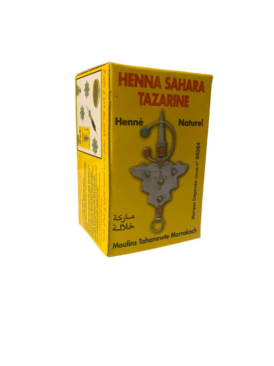 Henna sahara tazarine - henné naturel - حناء صحراء تزرين - THEORIENTAL HERBORIST