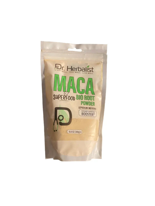 Maca bio en poudre - 300g - 10.6oz - superfood - améliore l’énergie et l’endurance - booste la libido et augmente la fertilité theoriental herborist
