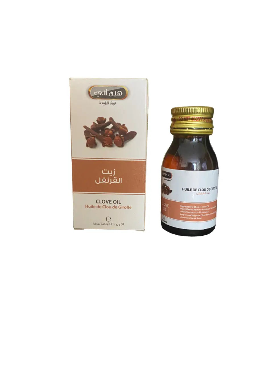 Huile de clou de girofle - 30ml - زيت القرنفل theoriental herborist