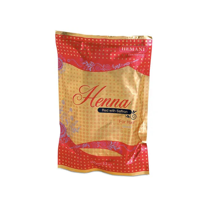 Henna rouge au safran - cheveux - henné theoriental herborist