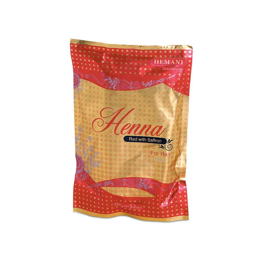 Henna rouge au safran - cheveux - henné theoriental herborist