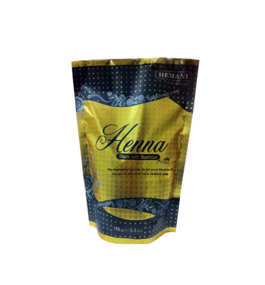 Henné noir à l'encens - henna bakhoor - henné pour cheveux theoriental herborist