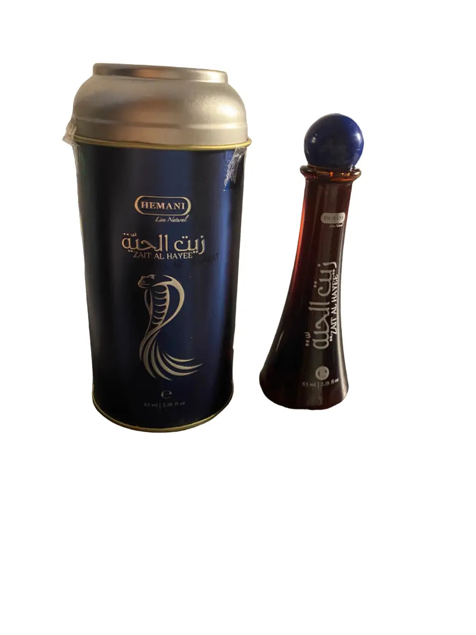 Huile de serpent - zit el haya - 65ml- زيت الحية - soin cheveux - zeyt el heya - zeit theoriental herborist