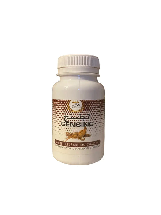 gélules de ginseng - 40 comprimés - supplément naturel sans additif chimique - booster d’immunité THEORIENTAL HERBORIST