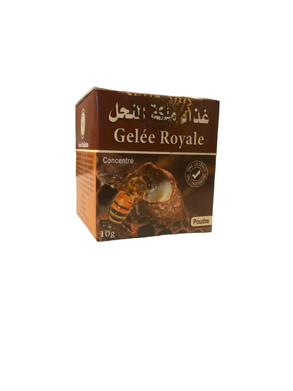 Gelée royale poudre - concentré - 10g - sans colorants, sans conservateurs - غداء ملكة النحل THEORIENTAL HERBORIST