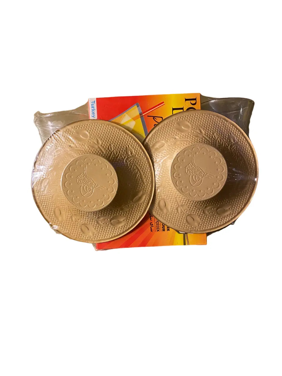 Thé instantané turc saveur grenade - Ensemble 3 pièces - set thé avec verres - poudre instantanée pomegranate theoriental herborist