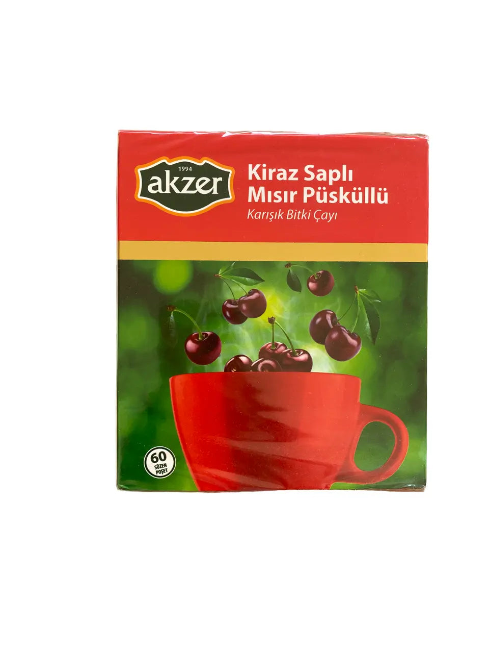 Thé aux queues de cerise et barbe de maïs - 60 sachets - nettoyage des voies urinaires, élimination des graisses theoriental herborist