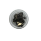Black Fassoukh resin in clear container, traditional protection and purification incense from Maghreb, 20g package