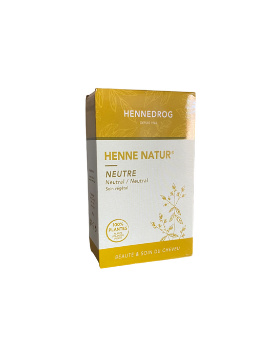 Henné neutre - non colorant - 90g - hennedrog - soin végétal 100% naturel henna