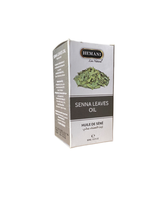 Huile de feuilles de senné - senna leaves oil - 30ml - زيت السناء مكي
