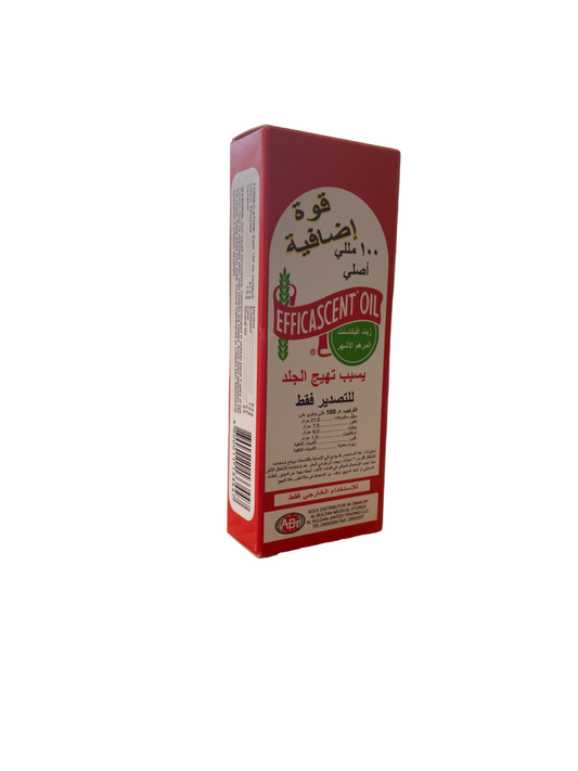 Genuine - Efficascent oil - the famous liniment - 100ml -  زيت إفيكاسنت