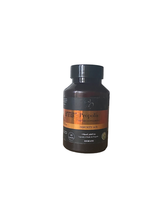 Capsules d’huile de propolis - booster d’immunité - complément alimentaire - halal - gélules - comprimés