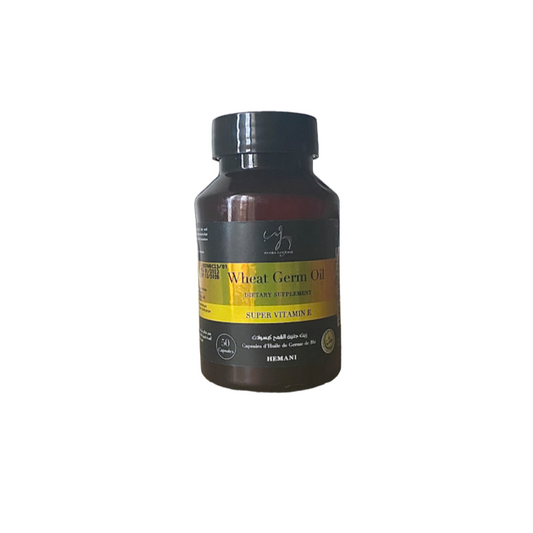 Capsules d’huiles de germe de blé - super vitamine E - comprimés halal - 50 gélules