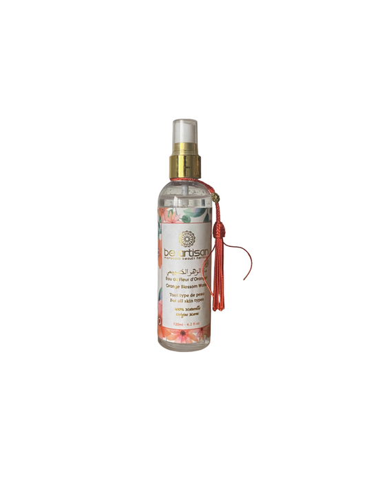 Spray visage à l’eau de fleur d’oranger - soin cosmétique - tous type de peau - ماء الزهر