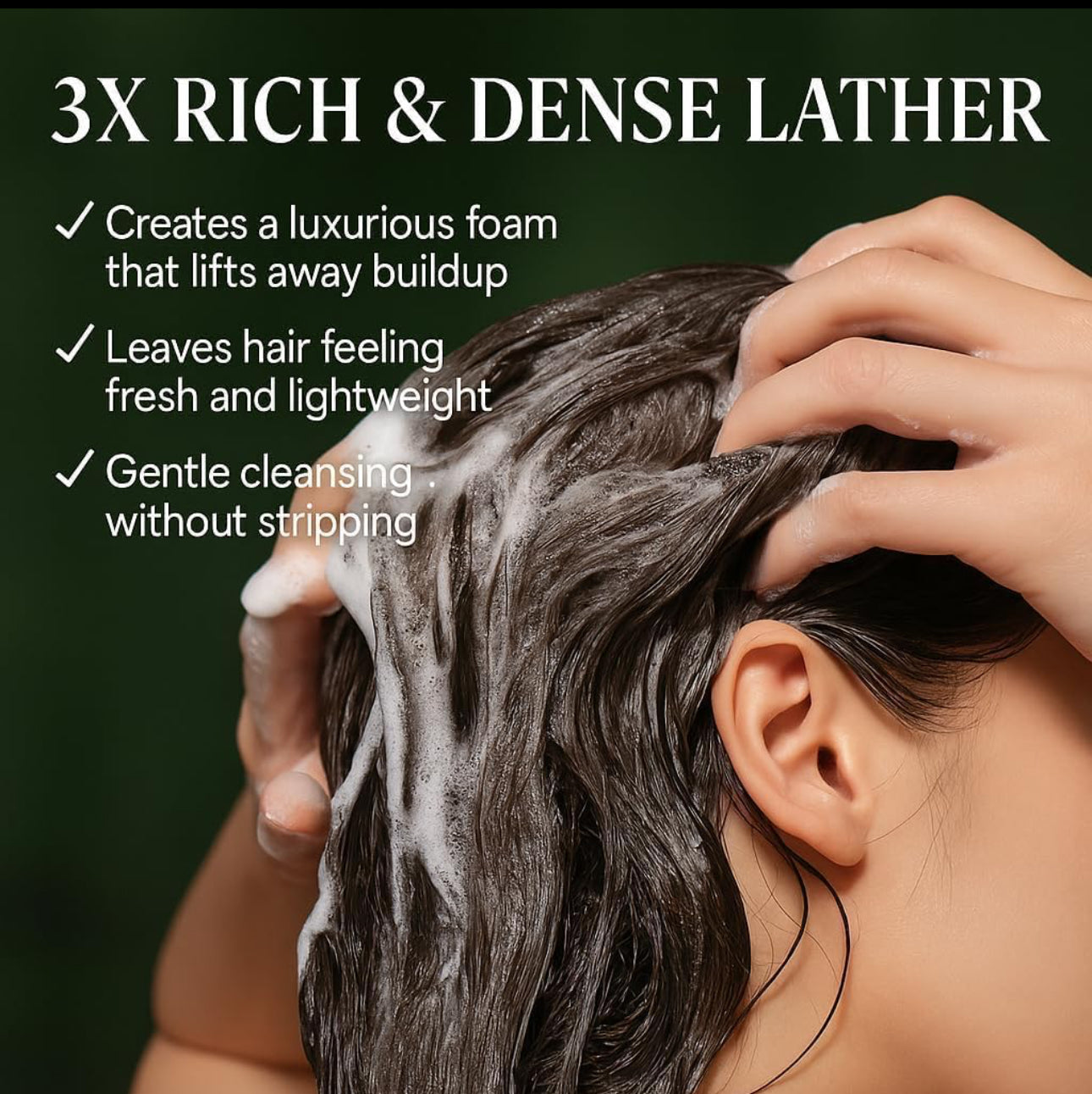 Sabonete natural - Seven green - Usman Grass - Barra de shampoo de 12 plantas medicinais - anti queda de cabelo